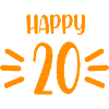 20th Birthday Happy Birthday