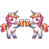Einhorn Team Bier Party