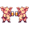 Pig Team Beer Party
