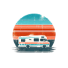 Camping Vacation Road Trip