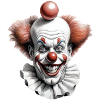 Clown Gesicht