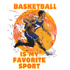 Basketbal is mijn favoriete sport