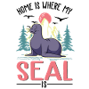 Mi hogar es donde mi foca es el león marino