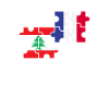 Liban France Drapeau Français Libanais