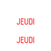 Jeudi