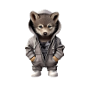 Very Thin Ice Friend Wolf