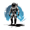 Astronaut in space