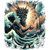 Poseidon's Great Wave off Kanagawa