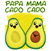 Avocado Funny Mamacado Papacado