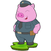 Pig Policeman Police