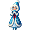Ded Moroz Snegurochka, russisk julemand