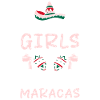 Cool girls play maracas