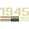 Born in 1945 - Vintage 1945 - 79th Birthday Retro