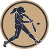 Softball Batting Player