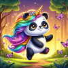 Panda licorne