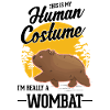 Wombat Human Costume Halloween
