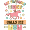 Groovy Riding Mom