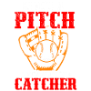 Catcher Softball Lover Bat Ball