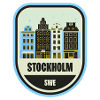 Stockholm City Motifs Patch