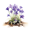 Violetter Strauß