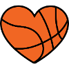 Coeur de basket-ball