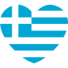 Greece Heart