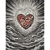 "Radiant Abstract Heart"