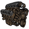 Bloc moteur // Illustration