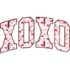 XOXO Heart Retro Design Love