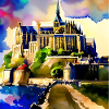 Abbaye du Mont-Saint-Michel, France