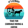 Cocher Calèche Calèche Café