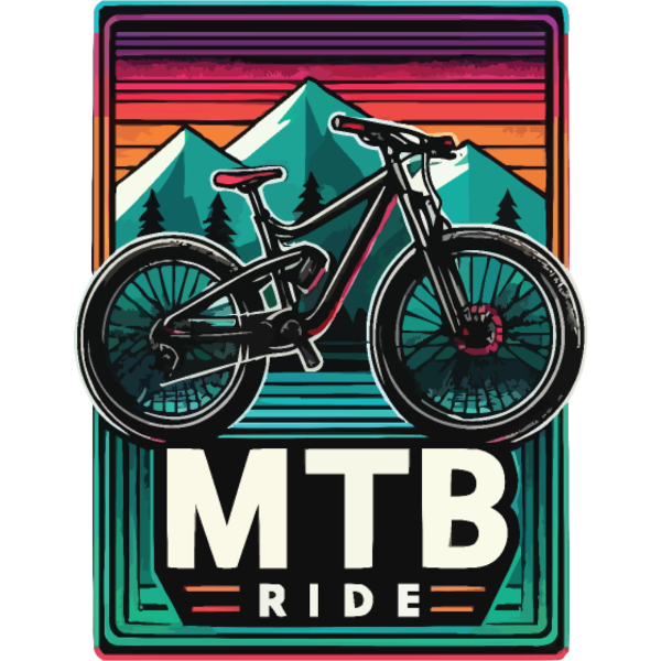 Koszulka "MTB Ride - Radość z jazdy na rowerze górskim"
