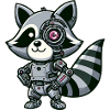 Robot raton laveur cool