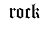 Rock Skull Design