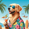 Lustiger Hund