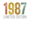 Millésime 1987 édition limitée anniversaire