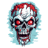 Another zombie skull