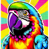 Parrot Pop Art