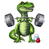 T-Rex Dinosaur Fitness Workout