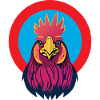 Crazy rooster!