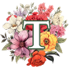T Monogram Bouquet