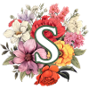 S Monogram Bouquet