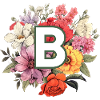B Monogram Bouquet