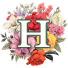 H Monogram Bouquet