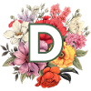 D Monogram Bouquet