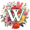 W Monogram Bouquet