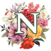 N Monogram Bouquet
