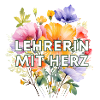 Lehrerin mit Herz - personalisierbares Design