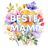 Beste Mami! Blumen Kranz, personalisierbar