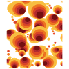 Abstract Polka Dots Circle Pattern